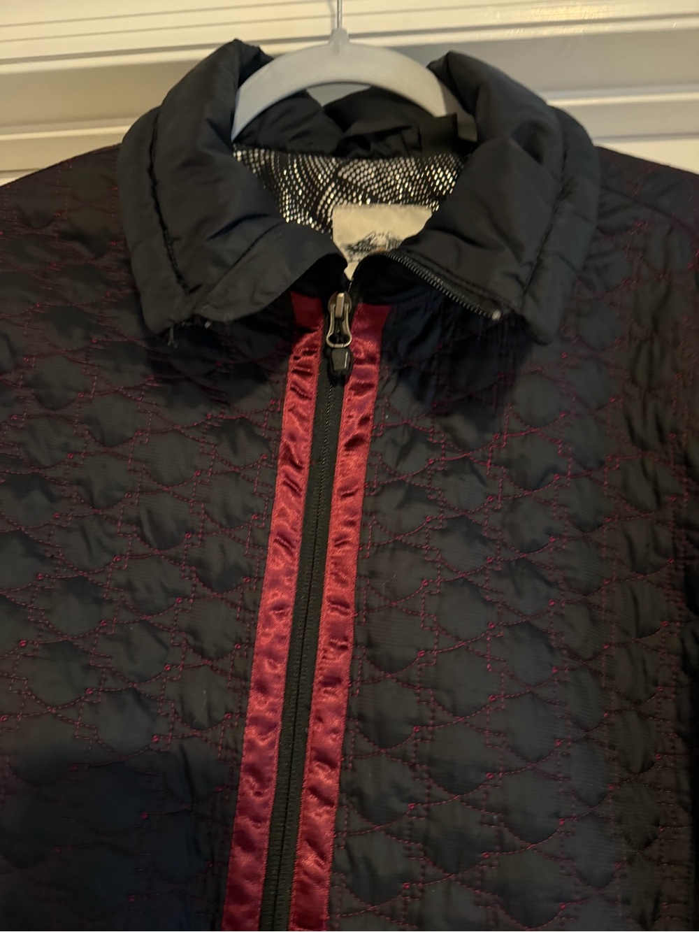 Harley-Davidson Women's Black & Red Quilted Lightweight Moto Jacket - Picture 4 of 16